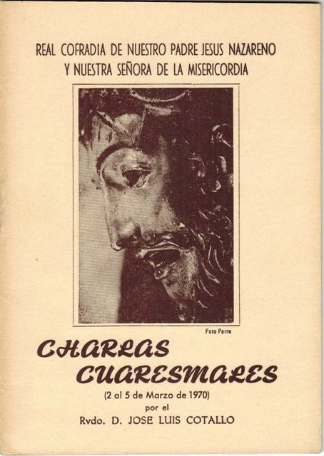 Charlas cuaresmales ante Jesús Nazareno
