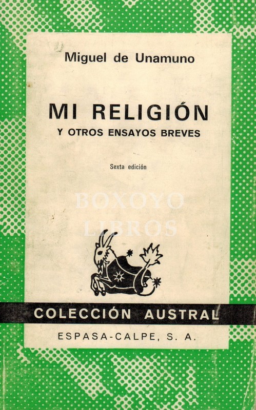 Mi religión y otros ensayos breves