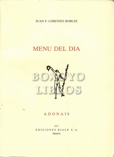 Menú del día
