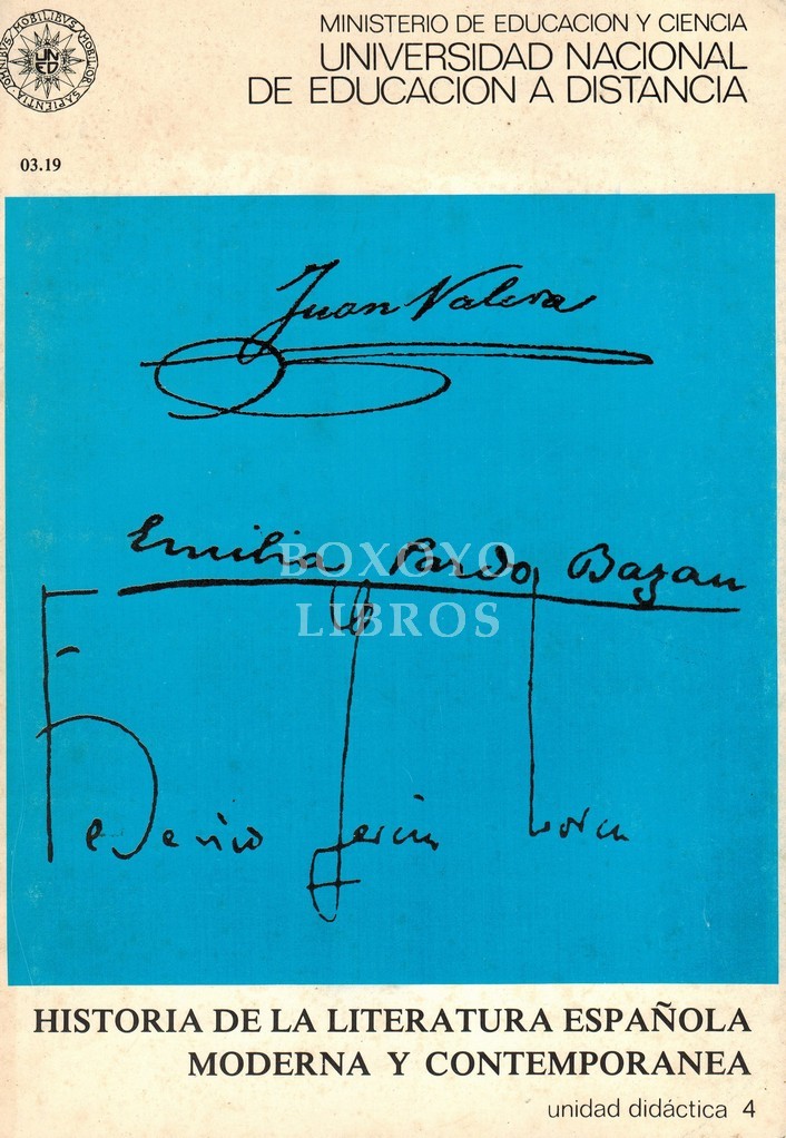 Historia de la Literatura. Moderna y contemporánea (2ª parte: La Generación del 27). Unidad didáctica 4