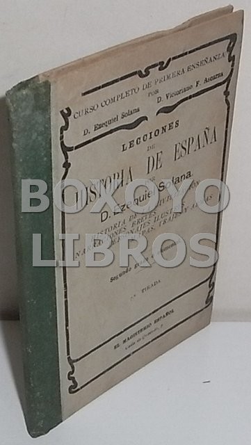 Lecciones de Historia de España. Segundo grado