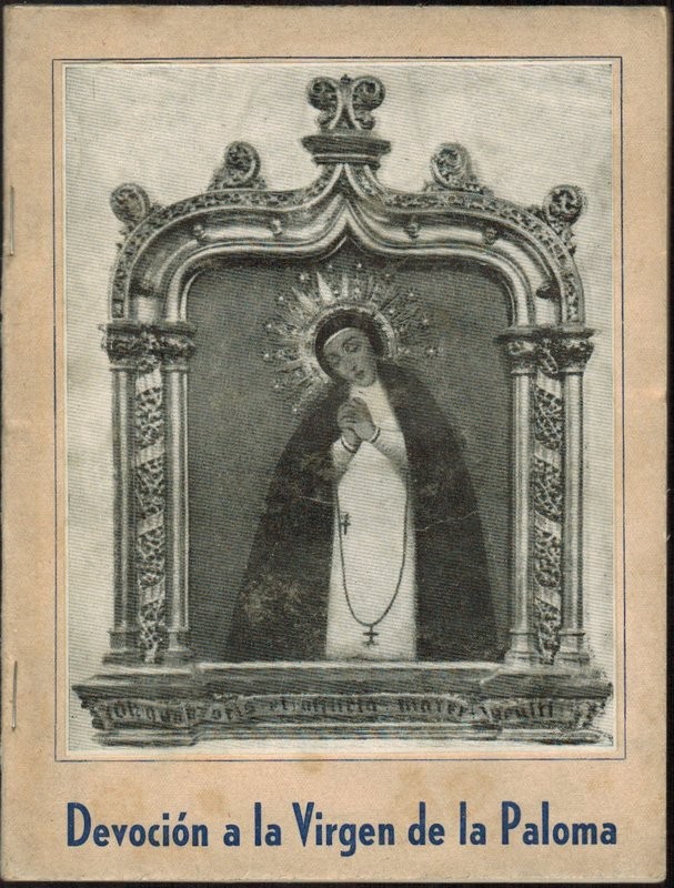 Devoción a la Virgen de la Paloma