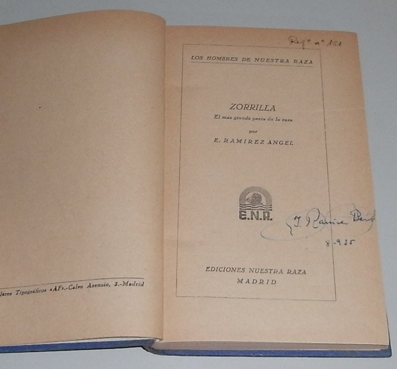 Zorrilla, el mas grande poeta de la raza