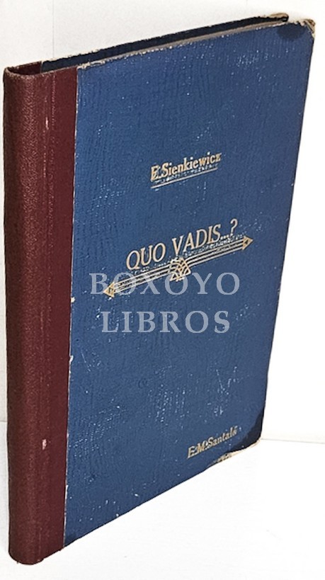Quo vadis...? Versión española. Edición popular de El Hogar y la Moda