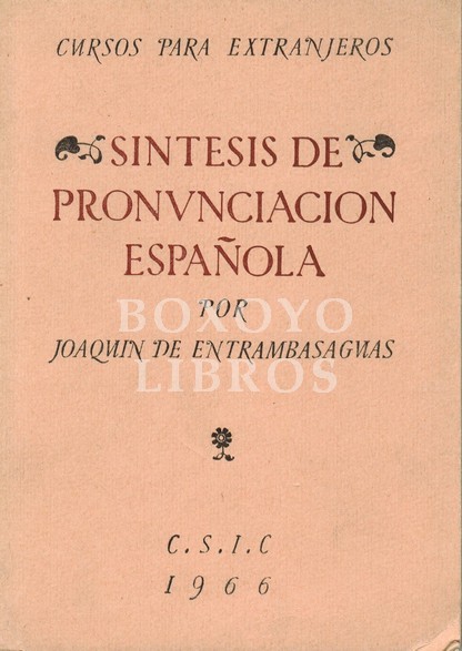 Sintesis de pronunciación Española