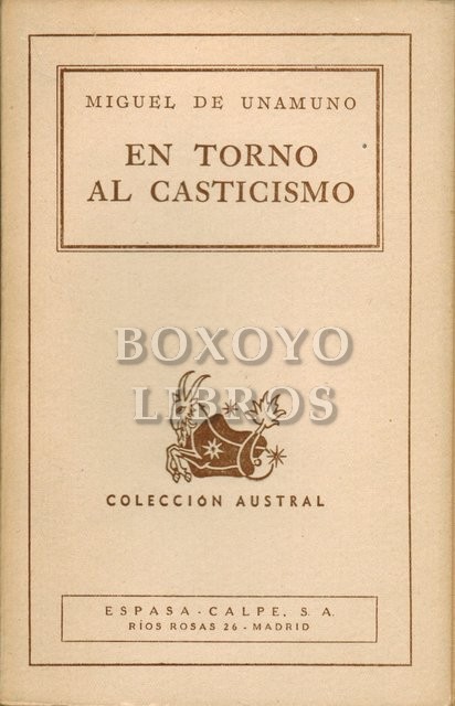 En torno al casticismo