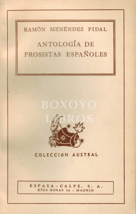Antología de prosistas españoles