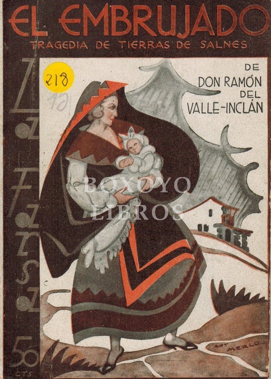 El embrujado. Tragedia de tierra de Salnes, original. Dibujos de Merlo