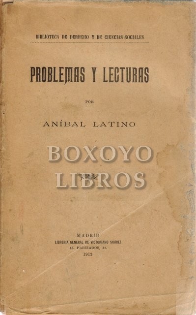 Problemas y lecturas