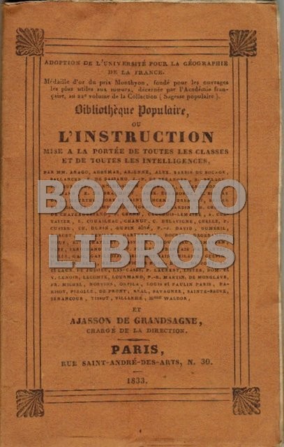 Archeologie ou traité des antiquités, monumens de l'art, etc. par /. 1ª partie