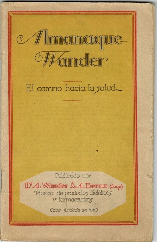Almanaque Wander. El camino hacia la salud