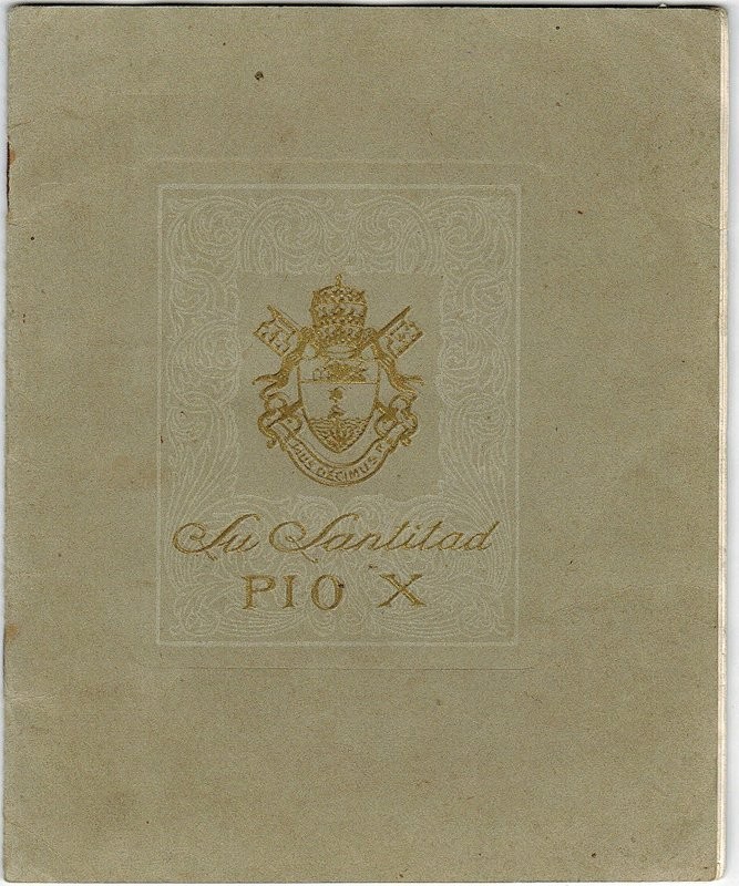 Su Santidad Pío X por el .../, antiguo jefe de Laboratorio en la Facultad de Medicina de París