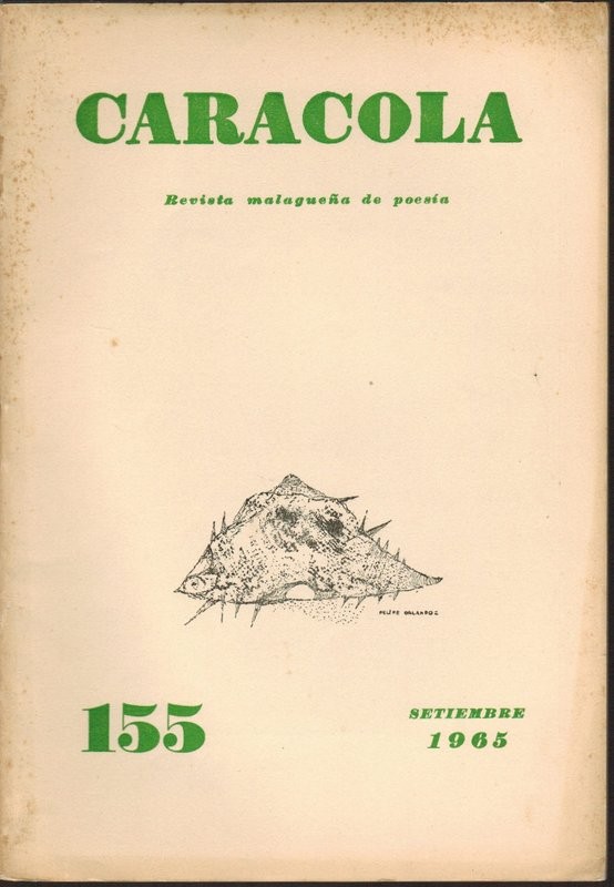 Caracola. Revista malagueña de poesía. Núm. 155 (Setiembre, 1965)