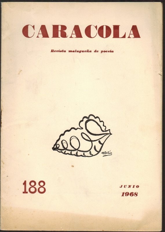 Caracola. Revista malagueña de poesía. Núm. 188 (Junio, 1968)