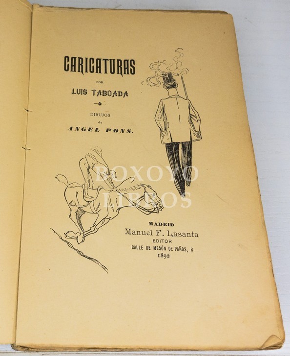 Caricaturas. Dibujos de Ángel Pons