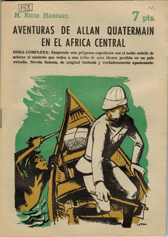 Aventuras de Allan Quatermain en el África Central. Novela completa