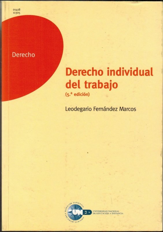 Derecho individual del trabajo