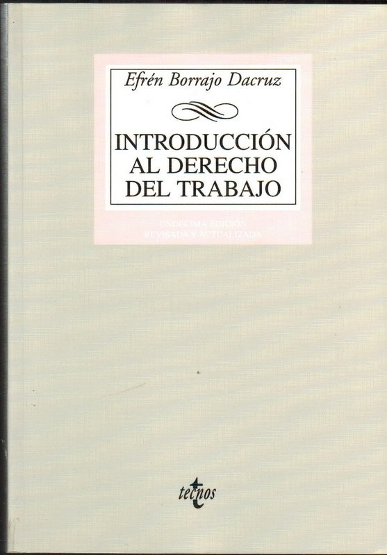 Introducciómn al Derecho del Trabajo