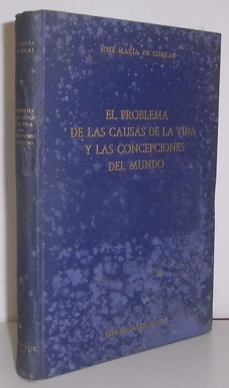 El problema de las causas de la vida y las concepciones del mundo