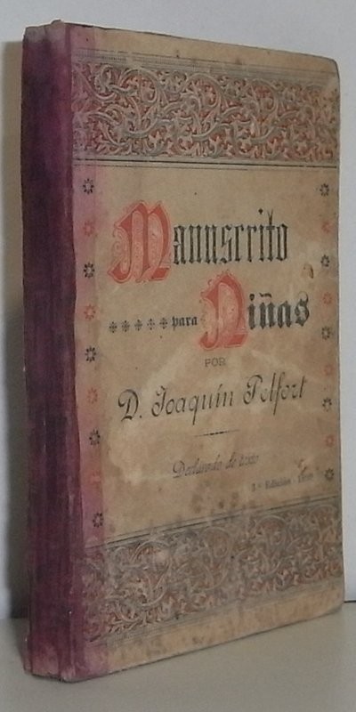 Manuscrito para Niñas. Colección de autógrafos de Escritores Contemporáneos