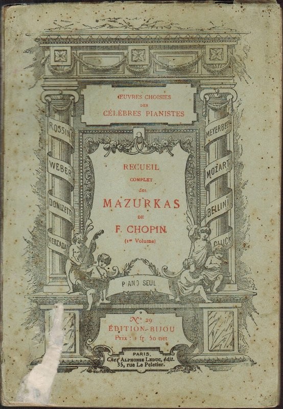 Recueil complet des Mazurkas. 1er volume