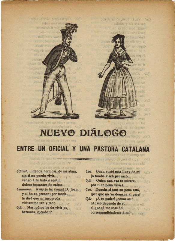 Nuevo diálogo entre un oficial y una pastora catalana