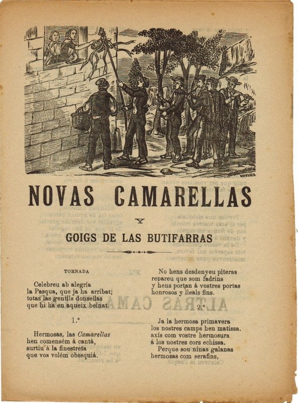 Novas camarellas / Altras camarellas y Goigs de las butifarras