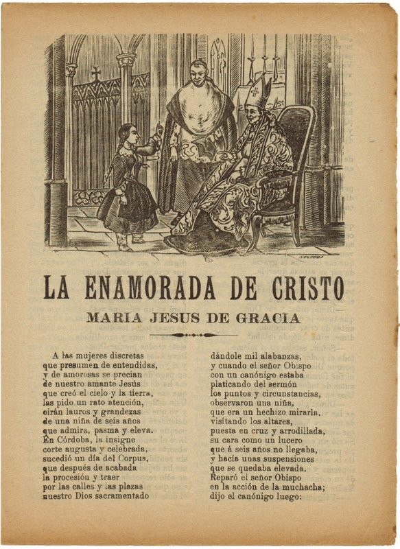 La enamorada de Cristo, María Jesús de Gracia