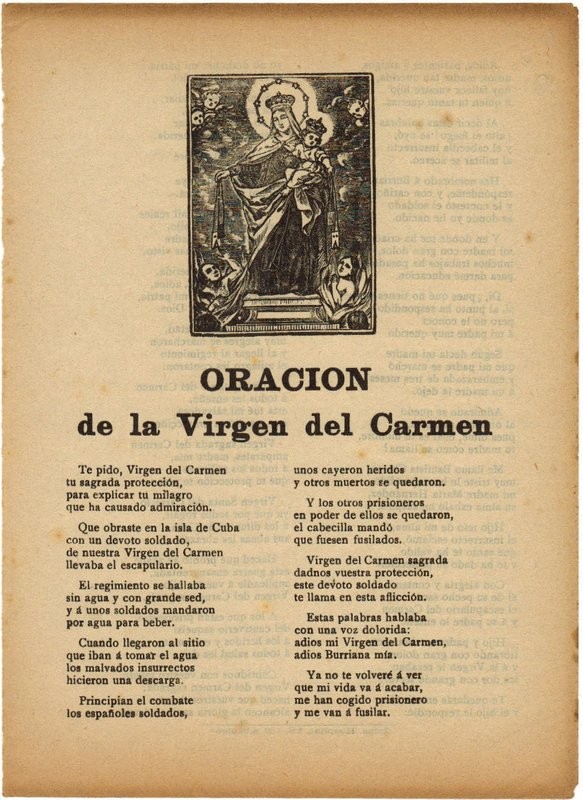 Oración de la Virgen del Carmen
