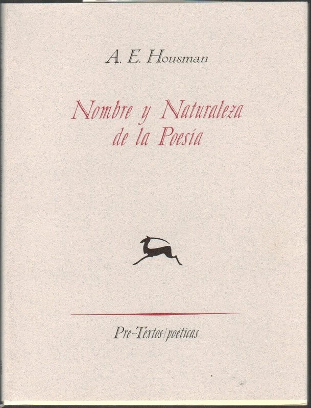 Nombre y Naturaleza de la poesía. Traducido por Octavio G. Barreda