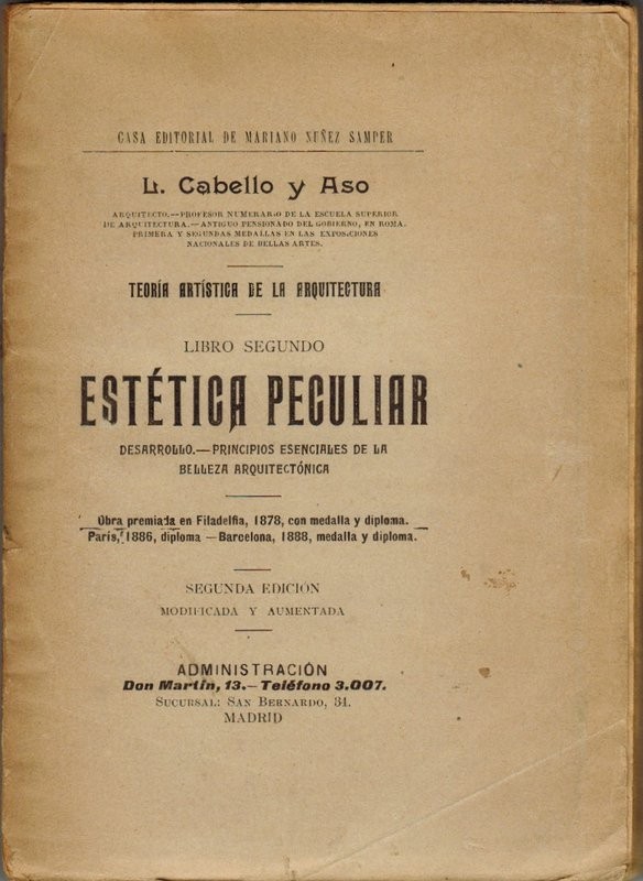 Teoría artística de la arquitectura Libro segundo. Estética peculiar. Desarrollo, Principios esenciales de la belleza arquitectónica