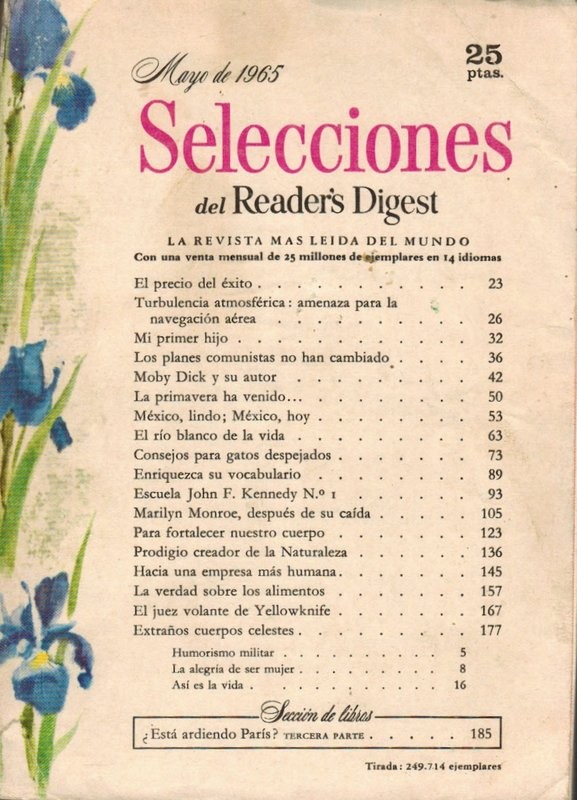 Selecciones del Reader's Digest. Mayo 1965