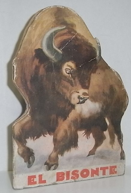 El Bisonte. Aventuras de Animales y Nociones de Historia Natural nº 9. Con 30 ilustraciones
