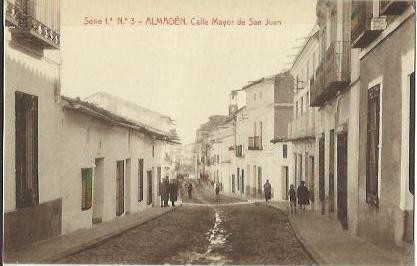 Serie 1ª. Nª 3 - ALMADÉN. Calle Mayor de San Juan. Sin circular