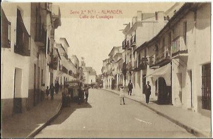 Serie 1ª Nº 9 - ALMADÉN. Calle de Canalejas. Sin Circular
