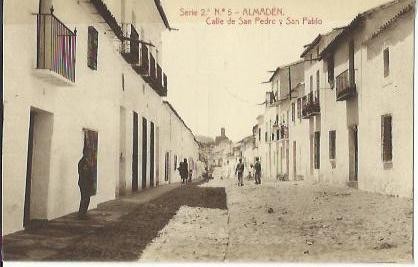 Serie 2ª Nº 5 - ALMADÉN. Calle de San Pedro y San Pablo. Sin circular