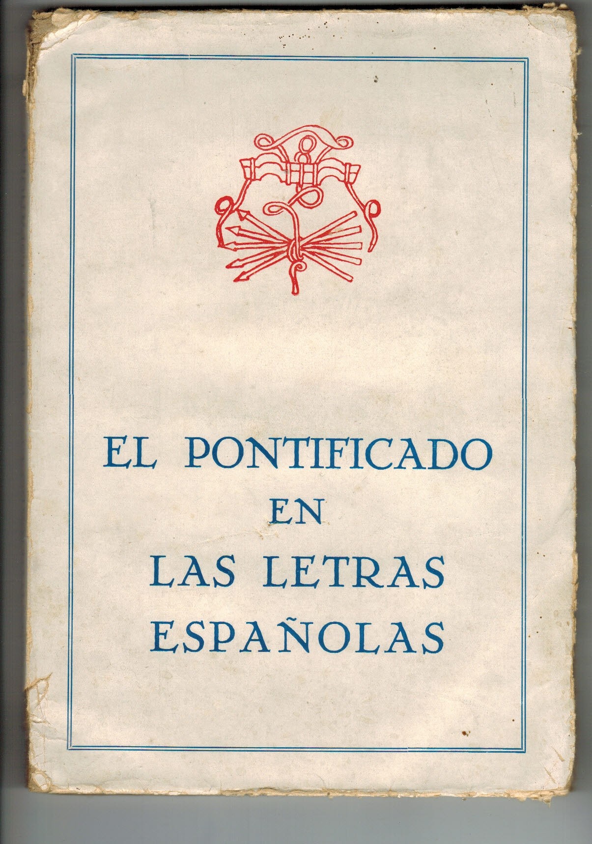 El pontificado en la letras españolas