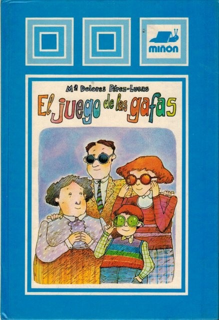 El juego de las gafas. Portada e ilustraciones de Constantino Gatagan