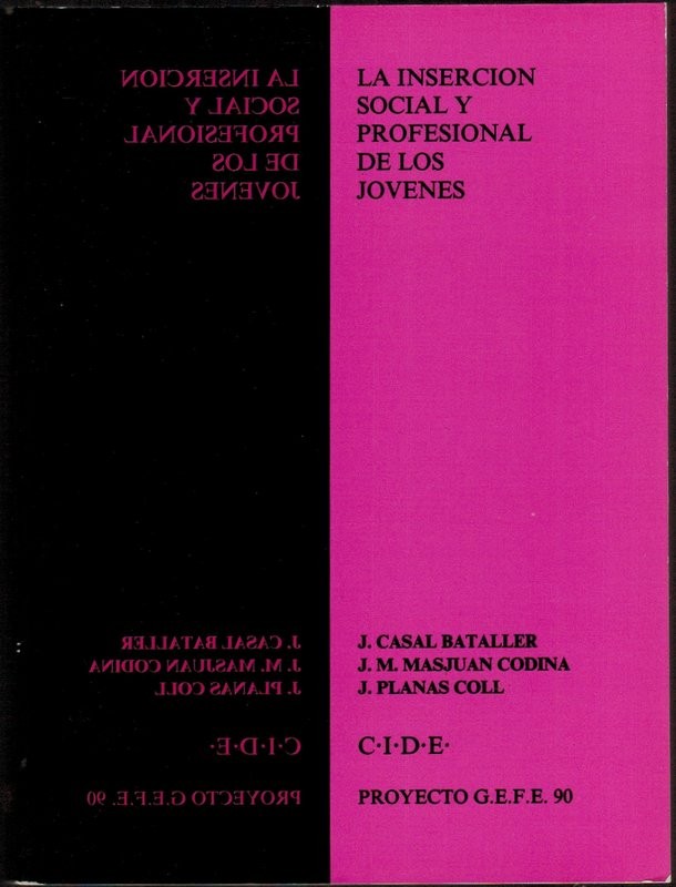 La inserción social y profesional de los jóvenes
