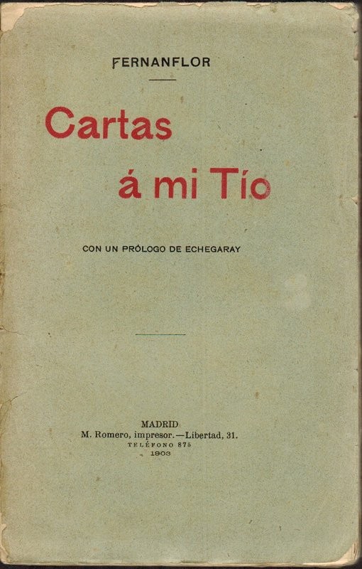 Cartas a mi tío. Con un prólogo de José Echegaray