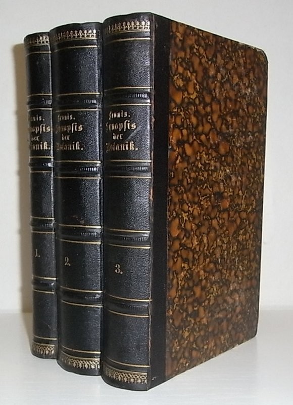 Synopsis der Pflanzenkunde. Ein Handbuch für höhere Lehranstalten und für Alle, welche sich wissenschaftlich mit der Naturgeschichte der Pflanzen beschäftigen wollen. 2 [von 3 Teilen] in 2 Bänden. Teil 2:Specielle Botanik-Phanerogamen. Teil 3:Kryptogamen-