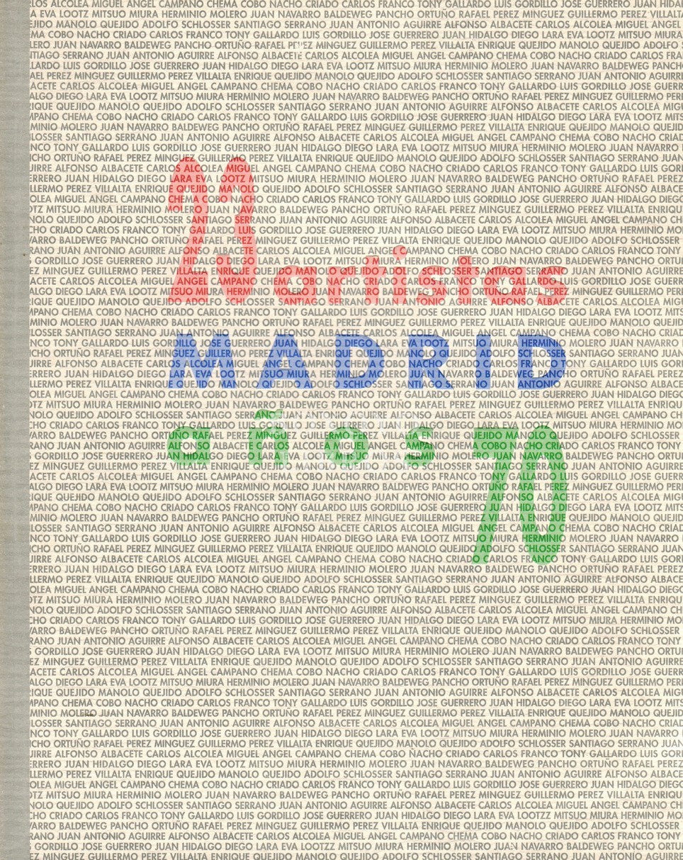 23 artistas. Madrid años 70