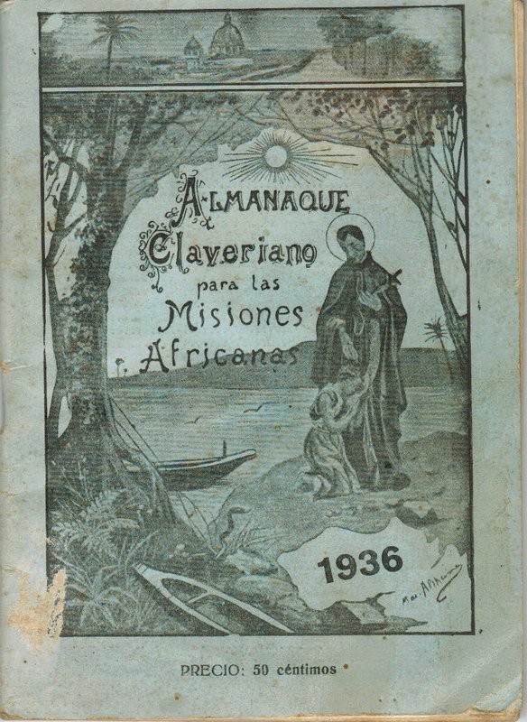 Almanaque claveriano en favor de las misiones africanas, para el año  1936