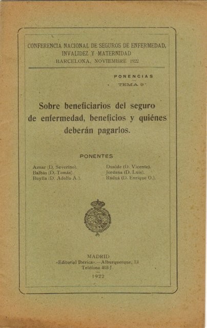 Sobre beneficiarios del seguro de maternidad, beneficios y quiénes deberán pagarlos. Ponencia