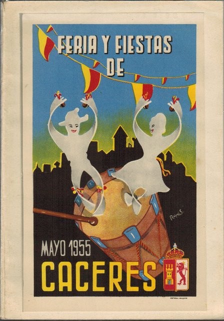 Feria y Fiestas de Cáceres. Mayo 1955