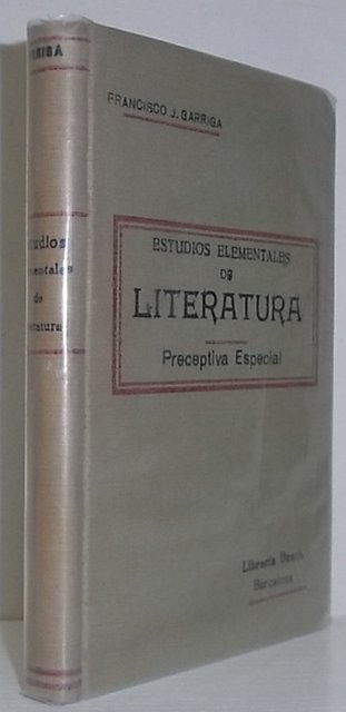 Estudios elementales de literatura. Perceptiva especial