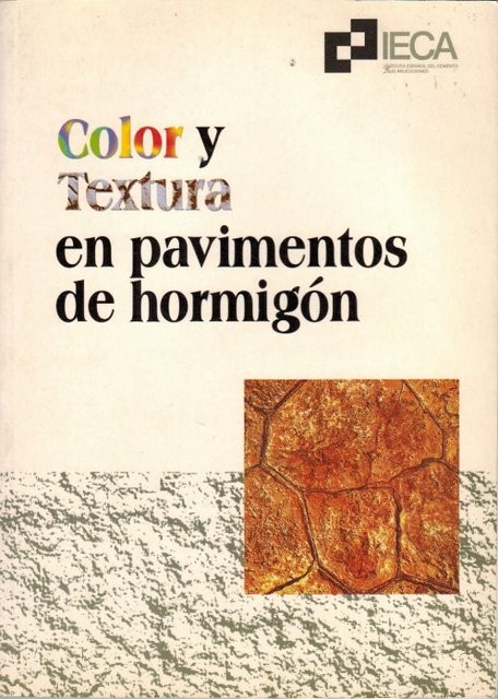 Color y textura en pavimentos de hormigón