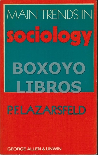 Main Trends in Sociology (Main trends in the social sciences, 1)
