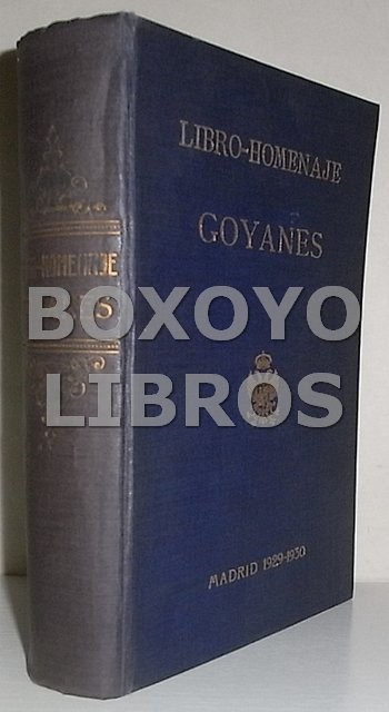Libro-homenaje. Goyanes