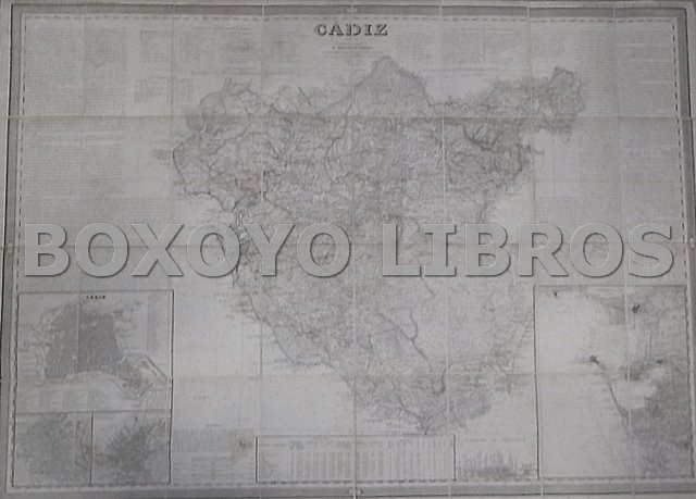 Mapa de la Provincia de Cádiz, por el Coronel de Ingenieros D.../, auxiliado por D. Pascual Madoz